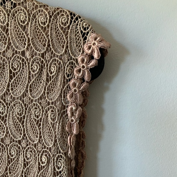 Short Sleeve Lace Top - Picture 3 of 13